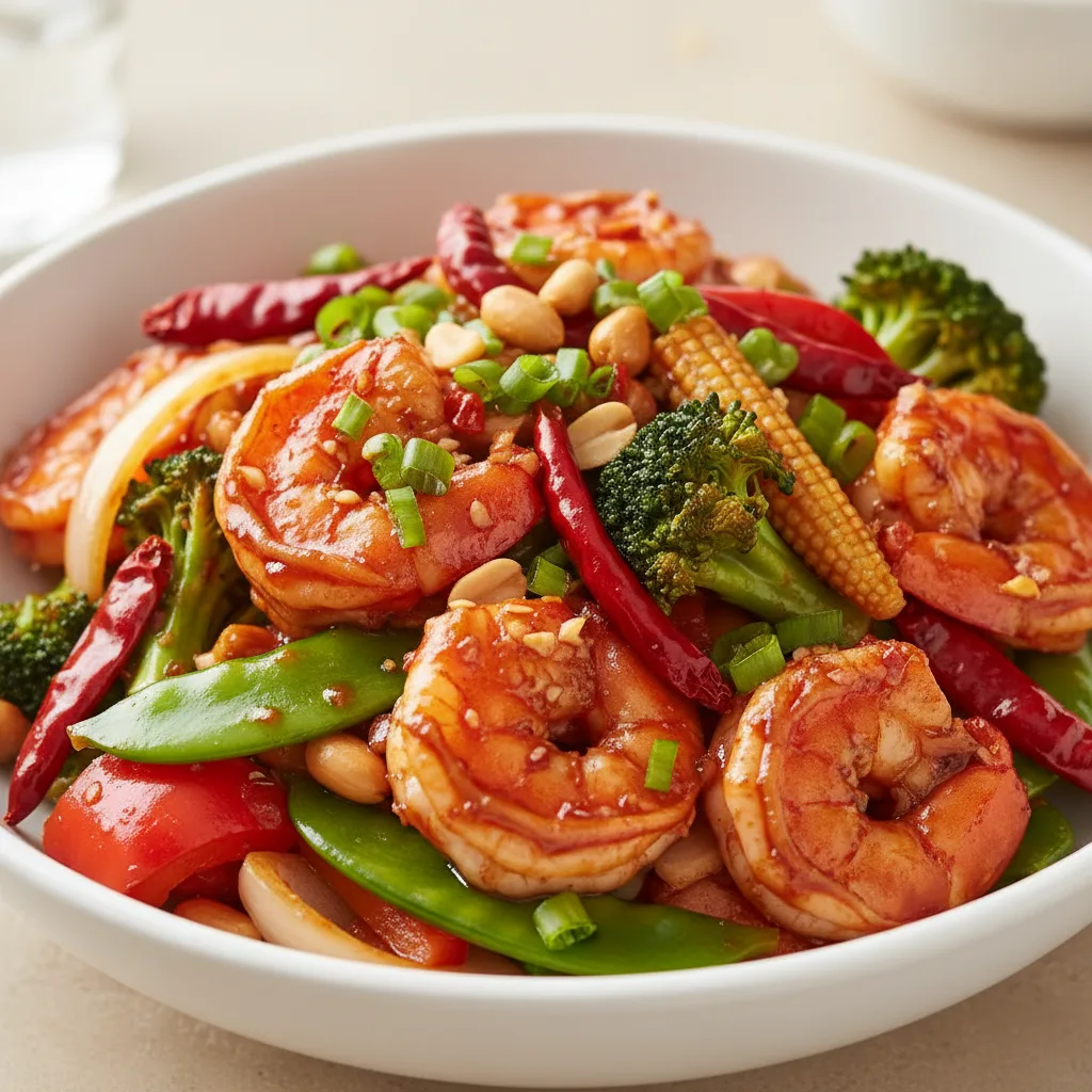 Szechuan Prawns