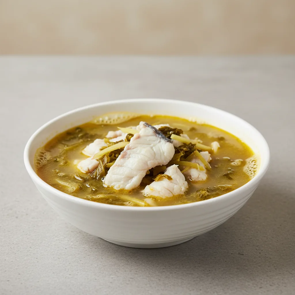 Sichuan Salty Pickle Fish Soup