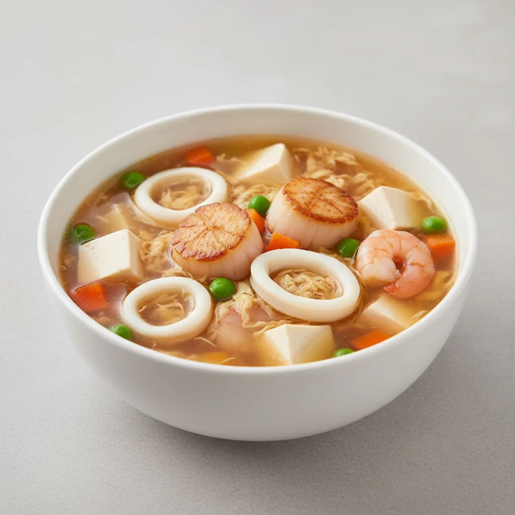 Seafood Deluxe Tofu Soup