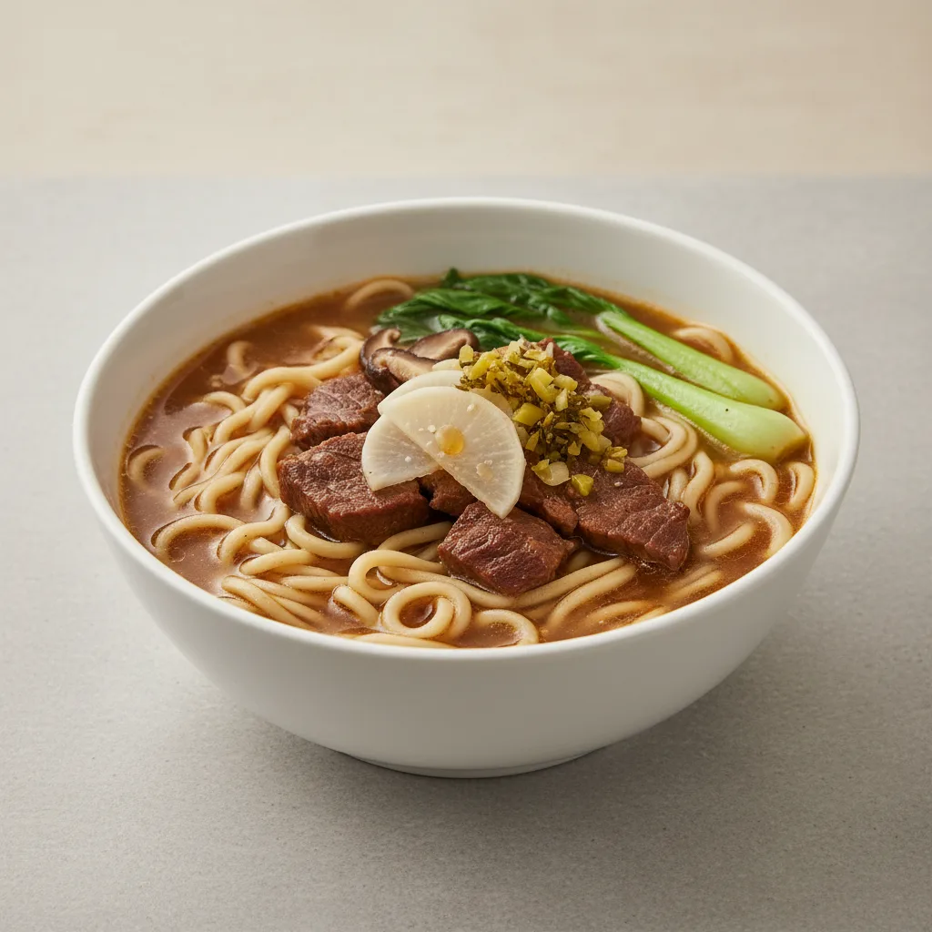 Beef Stew Soup Noodle