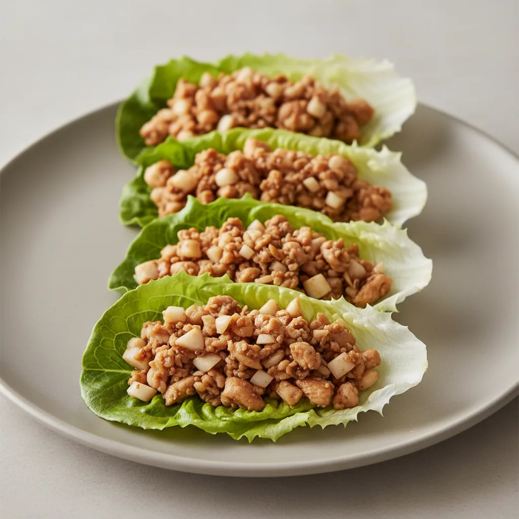 Chicken Lettuce Wrap (4 Pieces)