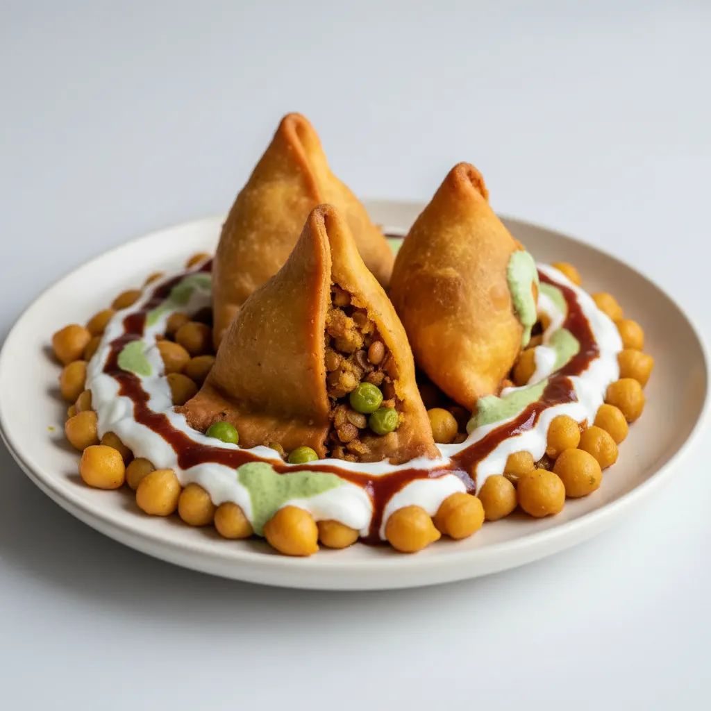 Samosa Chaat Samosa Chaat