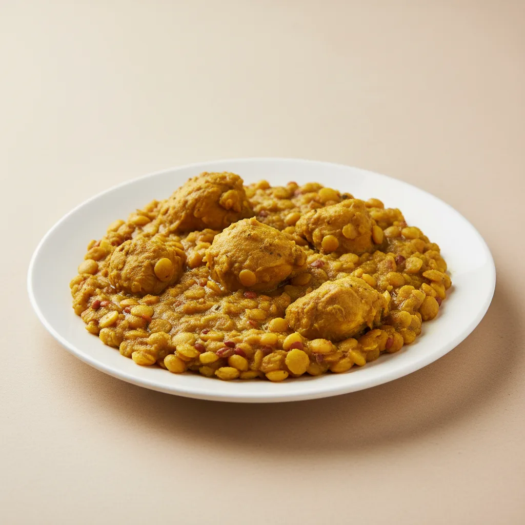 Chicken Daal Gosht Chicken Daal Gosht