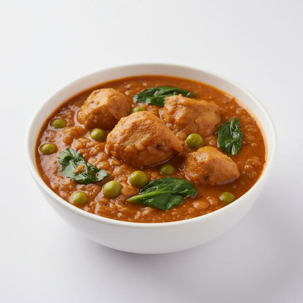 Chicken Dhanshak Chicken Dhanshak