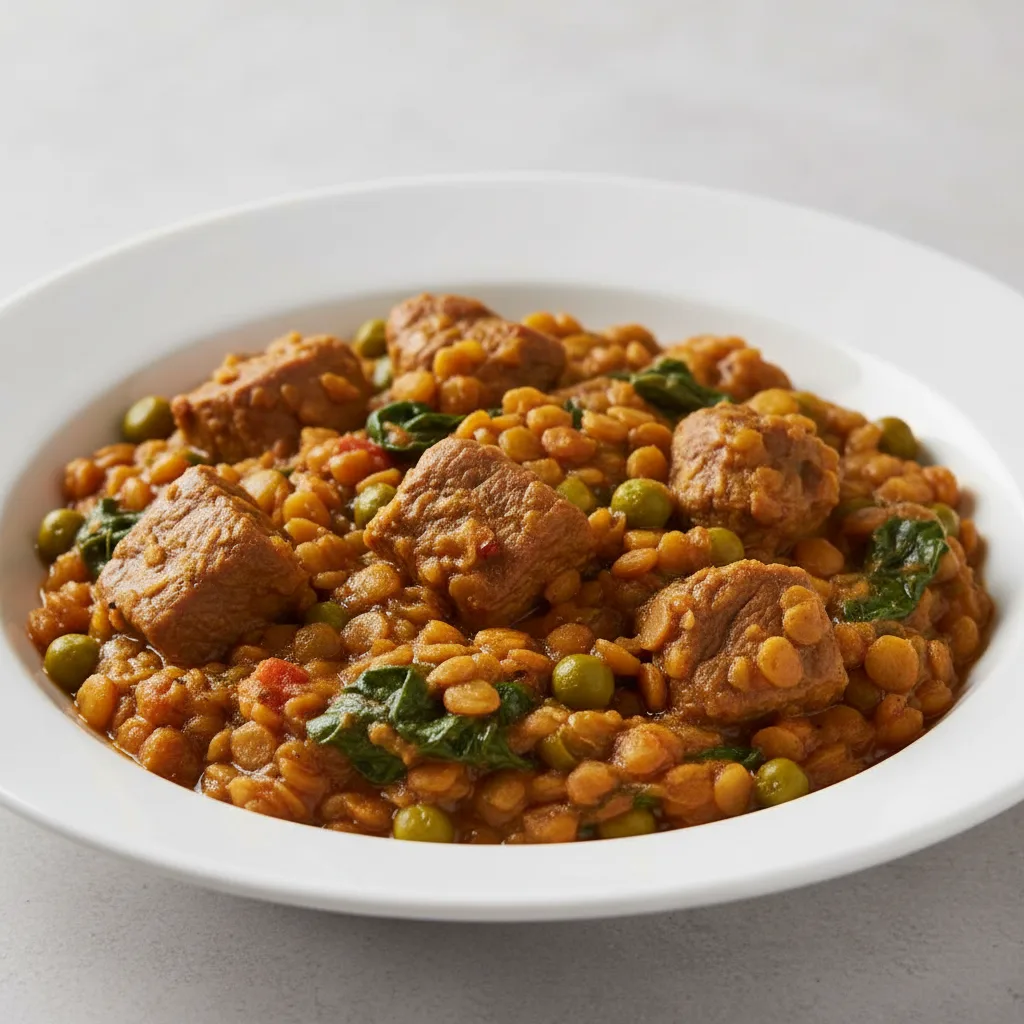 Lamb Dhanshak Lamb Dhanshak
