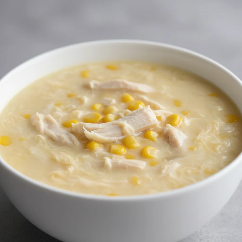 Chicken and Egg Corn Soup Chicken and Egg Corn Soup