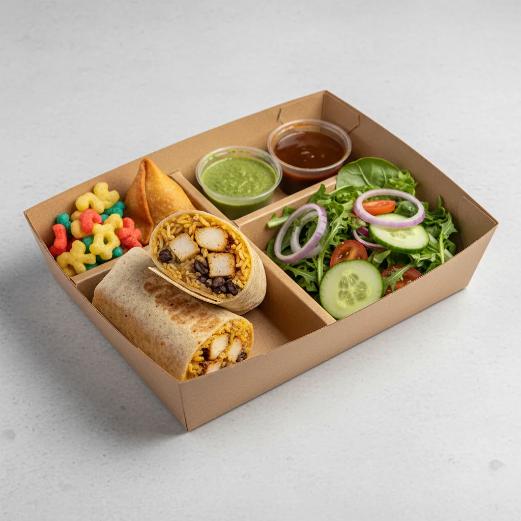 Burrito and Salad Pack