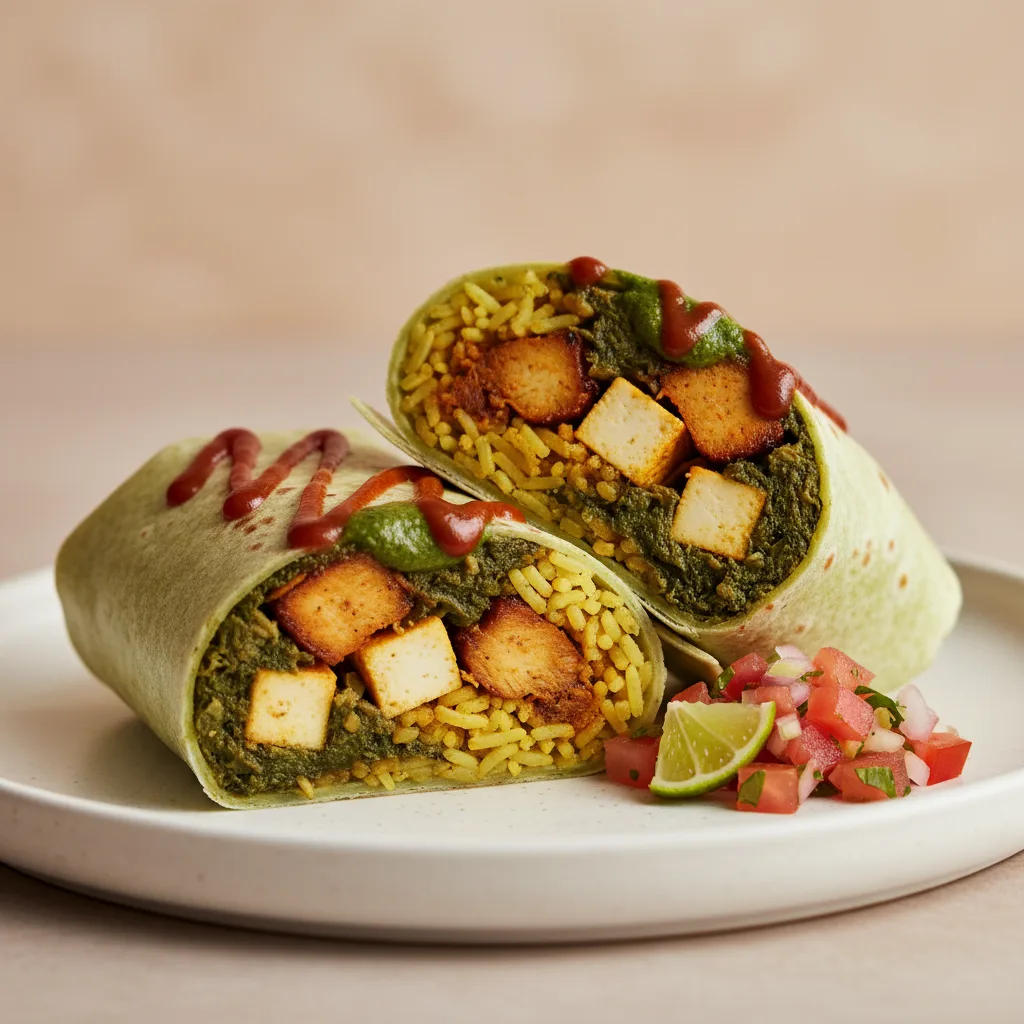 The Green Goan Burrito