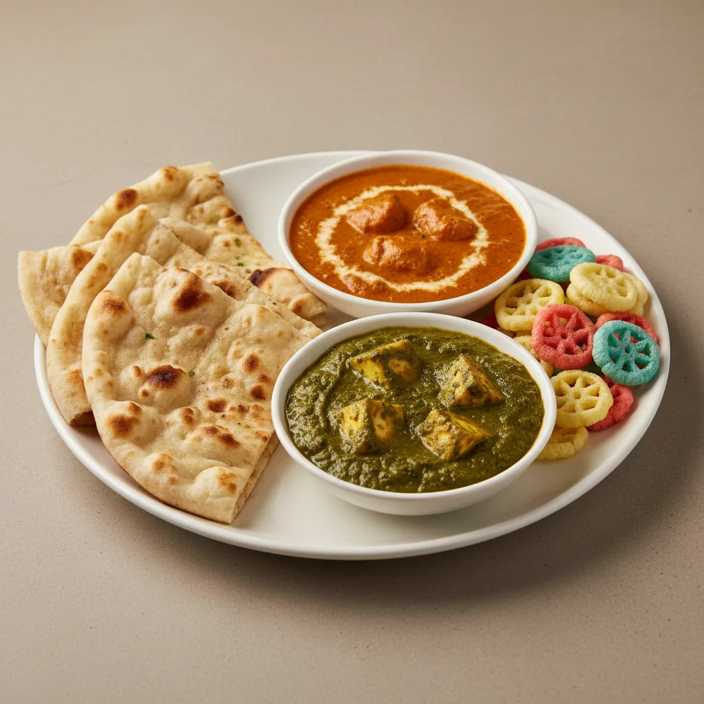 Punjabi by Nature Naan Plate