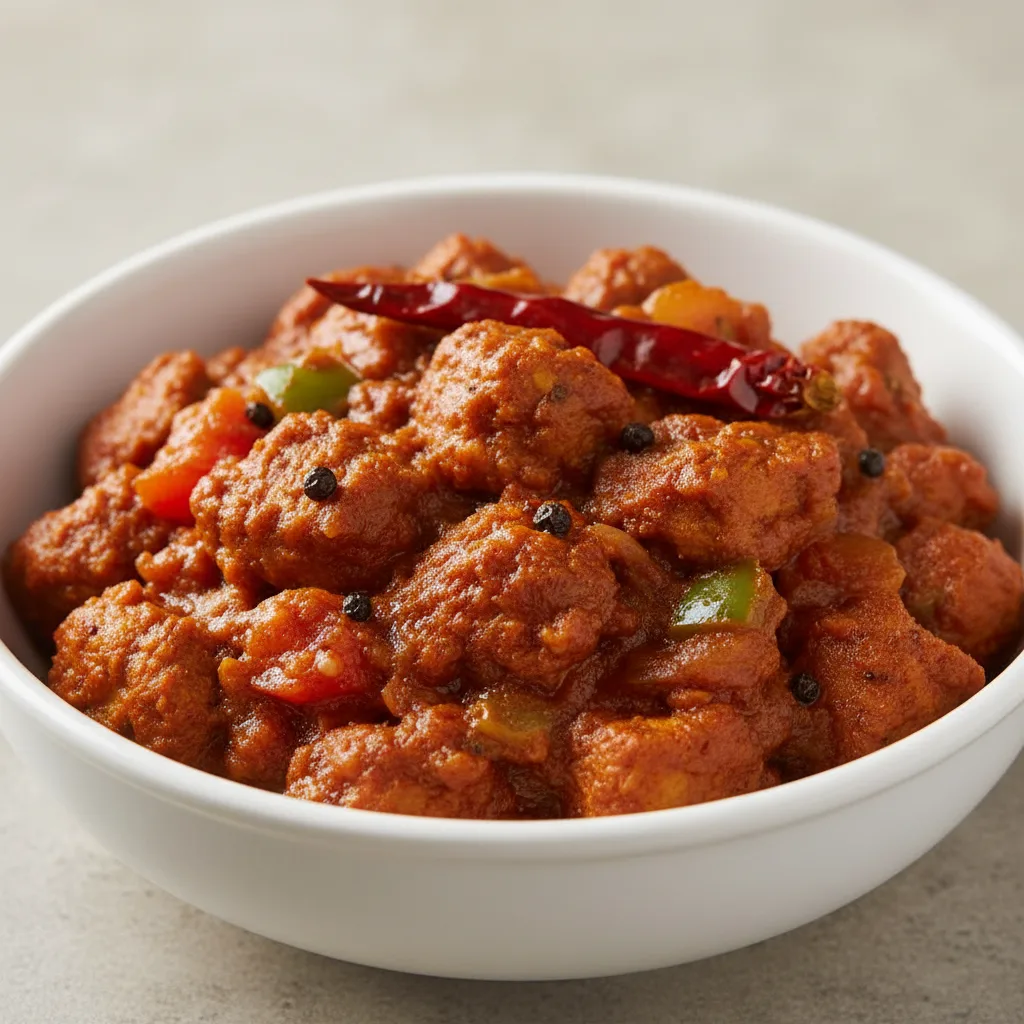 Kadhai Vegan Chicken Protein Entree Kadhai Vegan Chicken Protein Entree