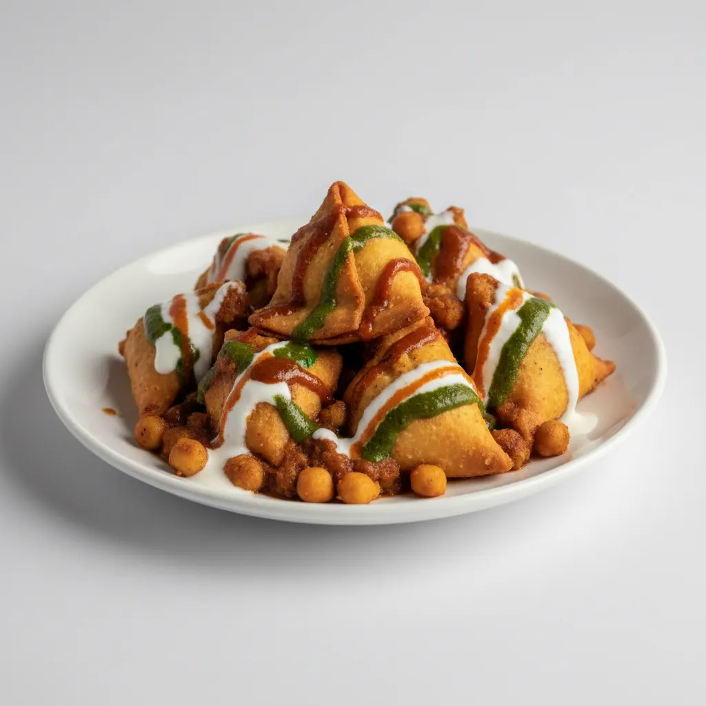 Samosa Chaat Samosa Chaat