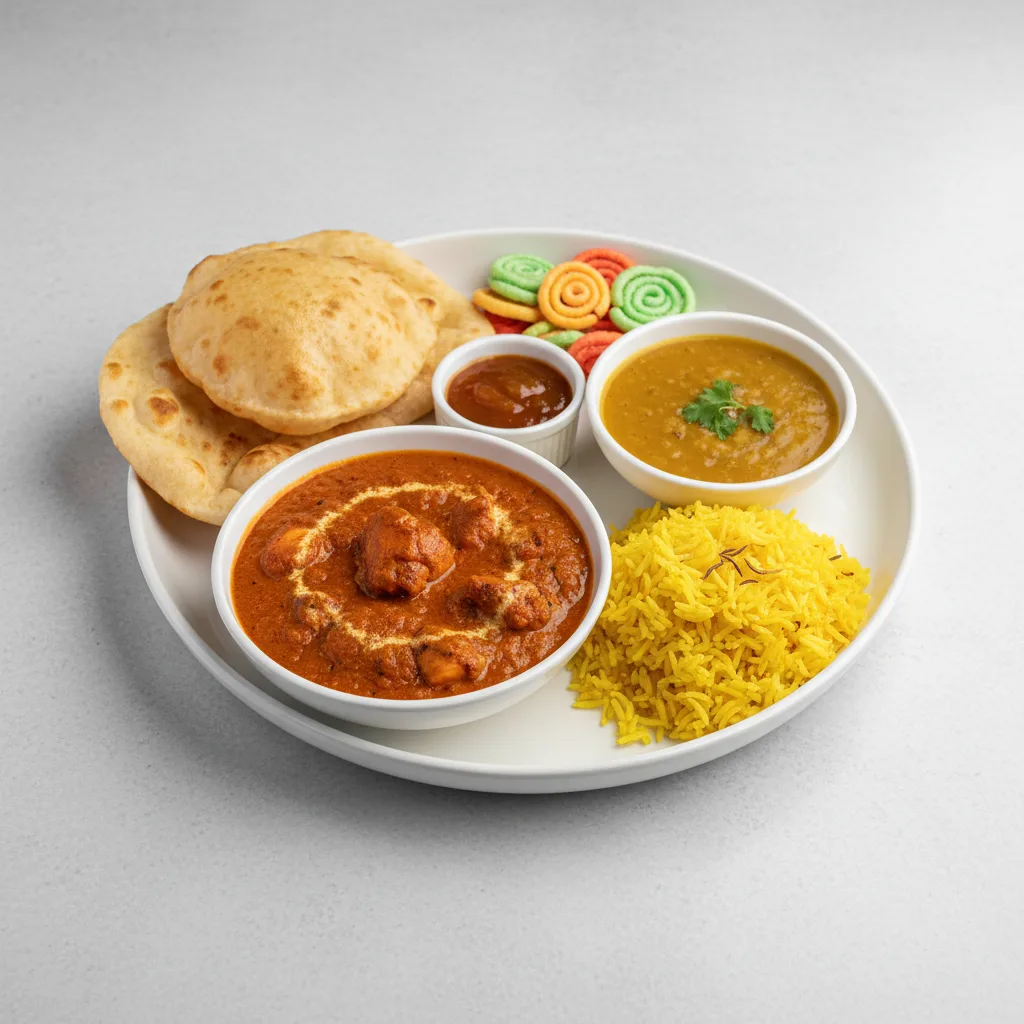 Death by Tikka Masala Thali Death by Tikka Masala Thali