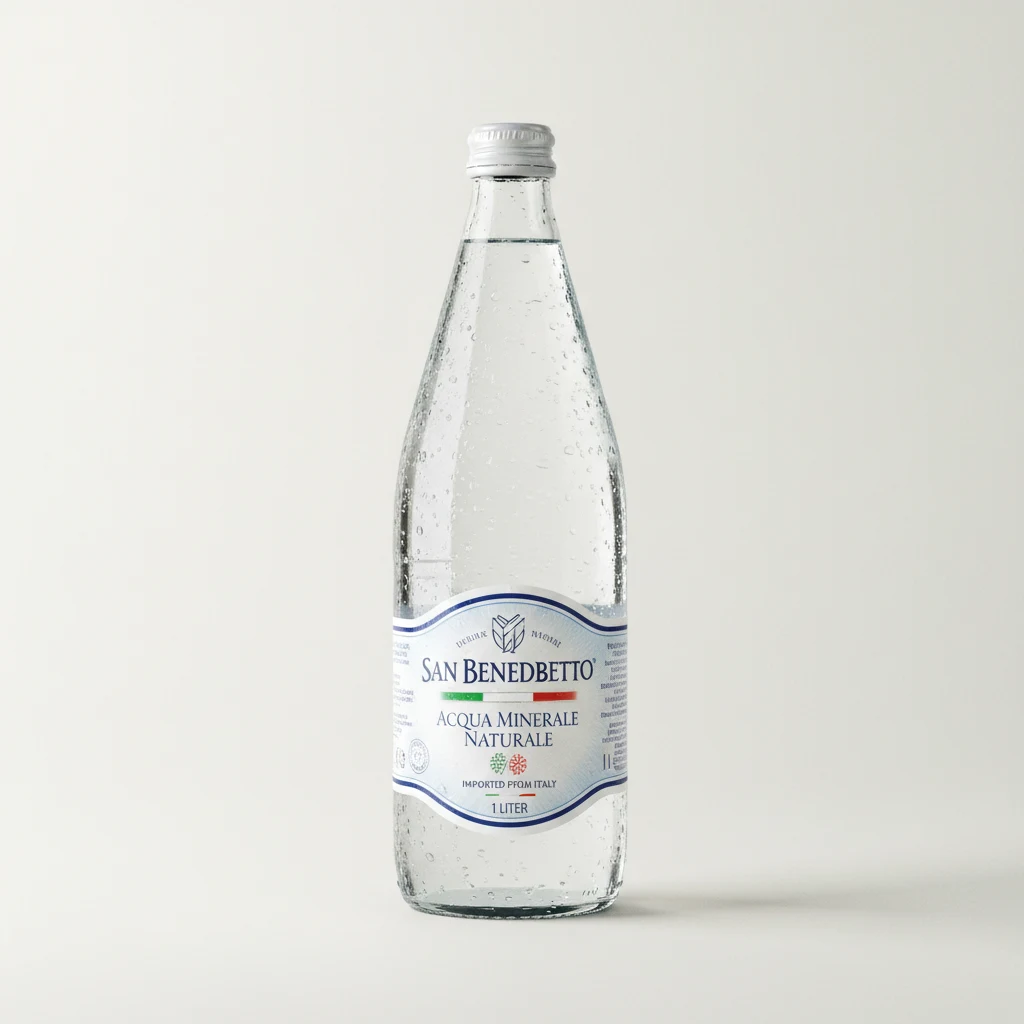 Imported San Benedetto Natural Spring Water (1 Liter)
