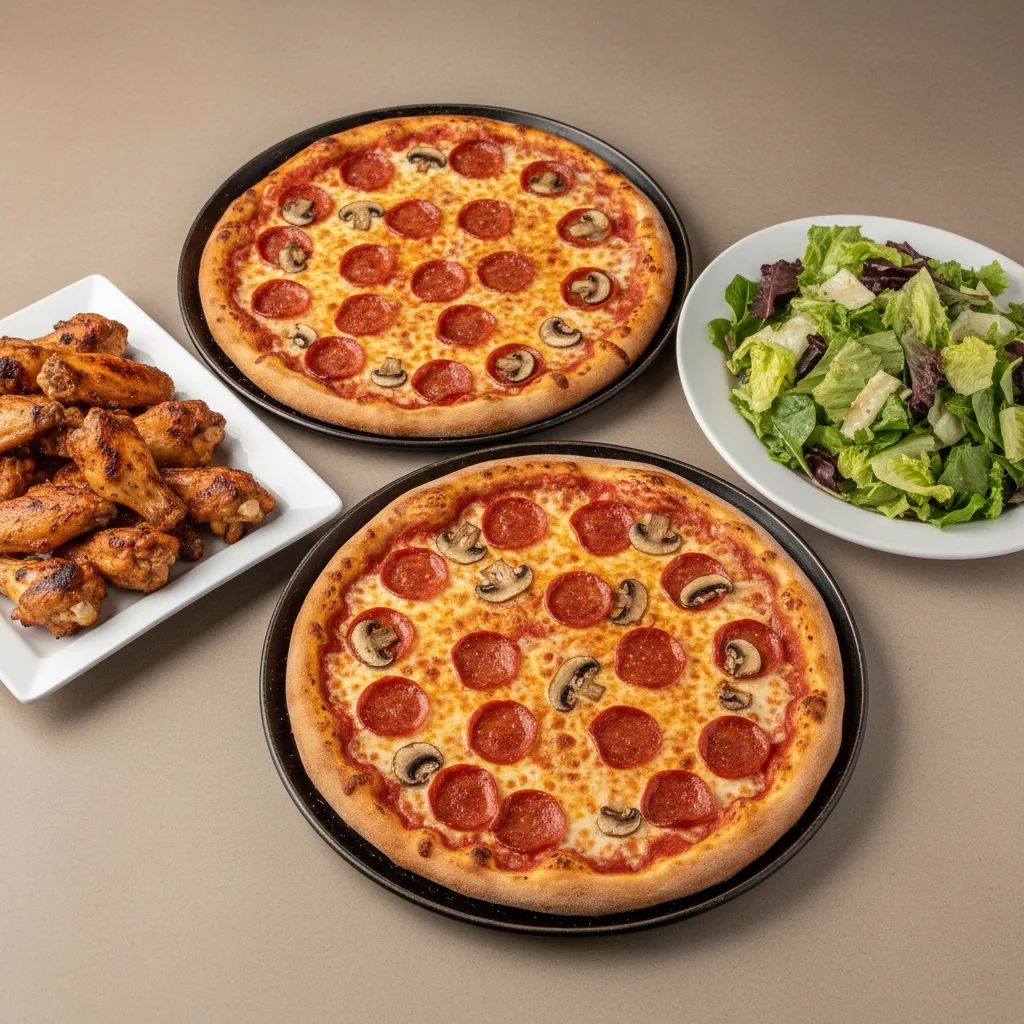 Pizza and Wings Family Meal