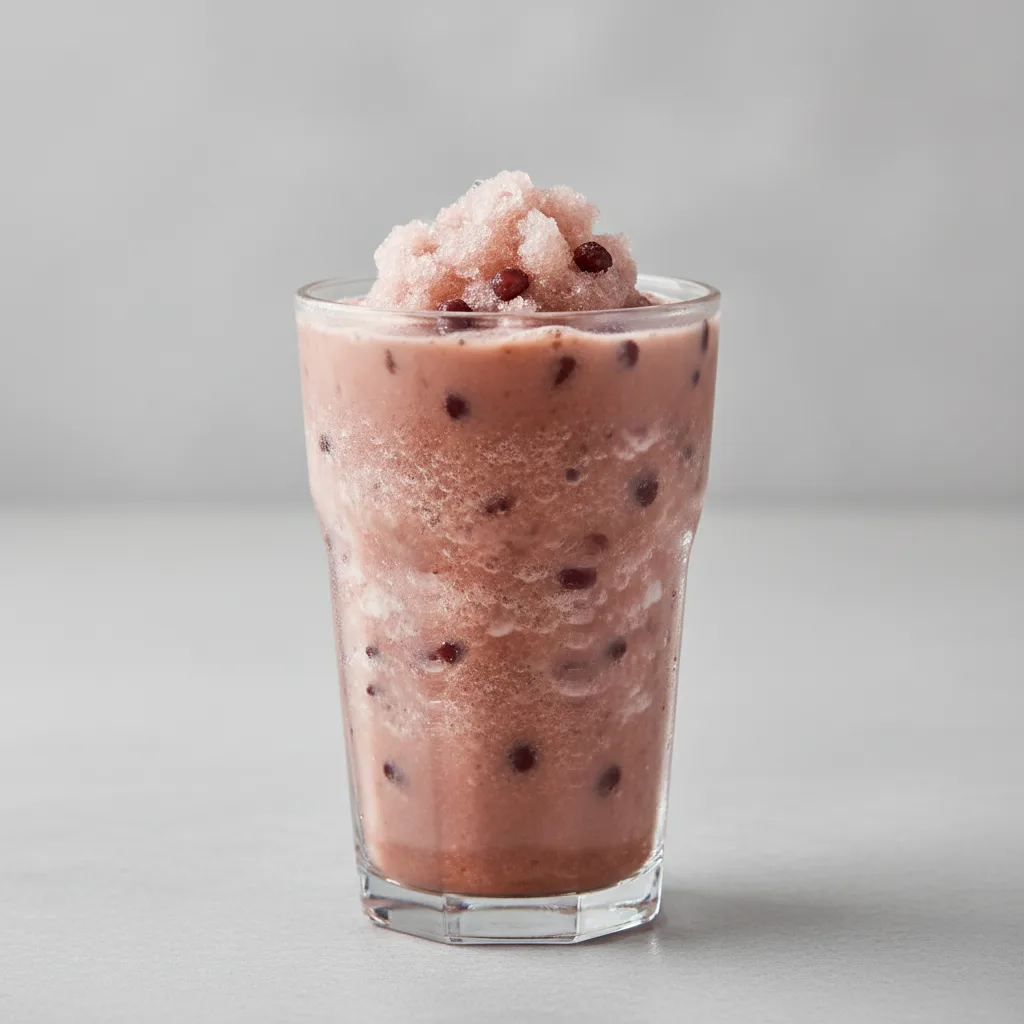 Red Bean Milk Slush Red Bean Milk Slush