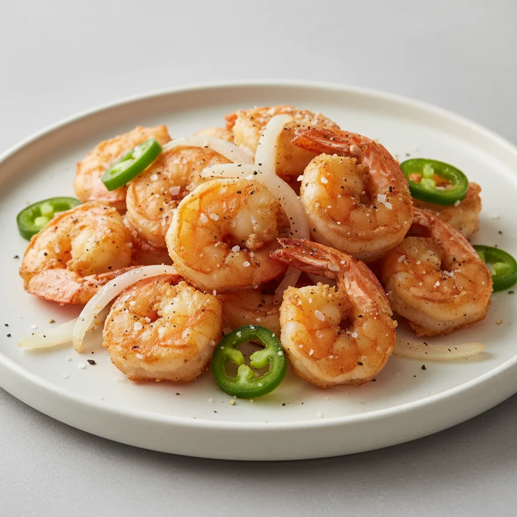 Salt and Pepper Shrimp Dinner