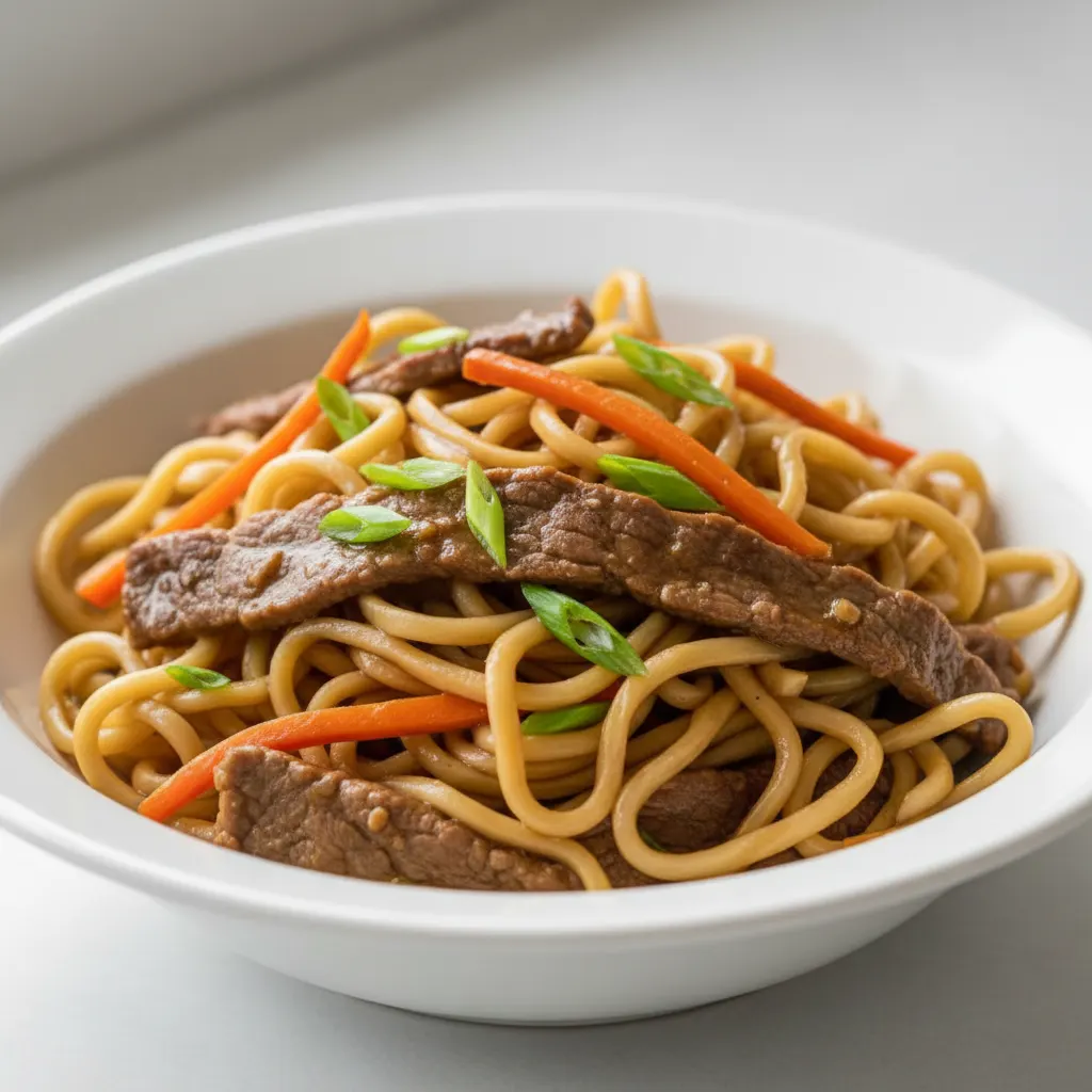 Beef Lo Mein Dinner
