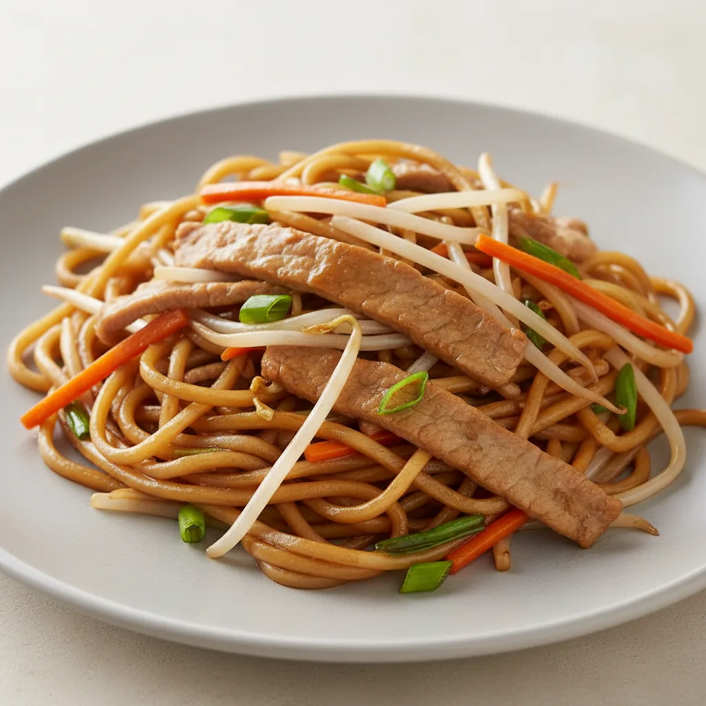 Pork Lo Mein Dinner