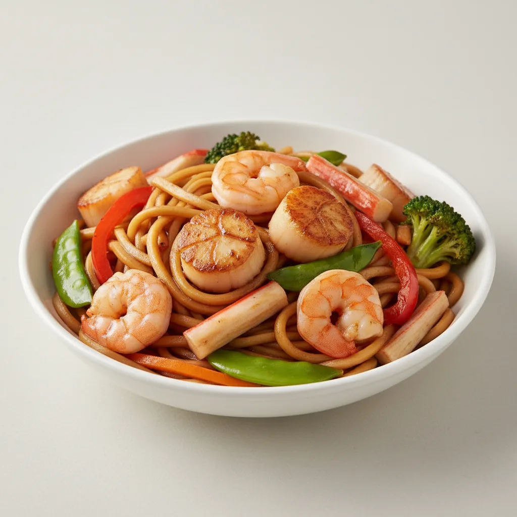 Seafood Lo Mein Dinner