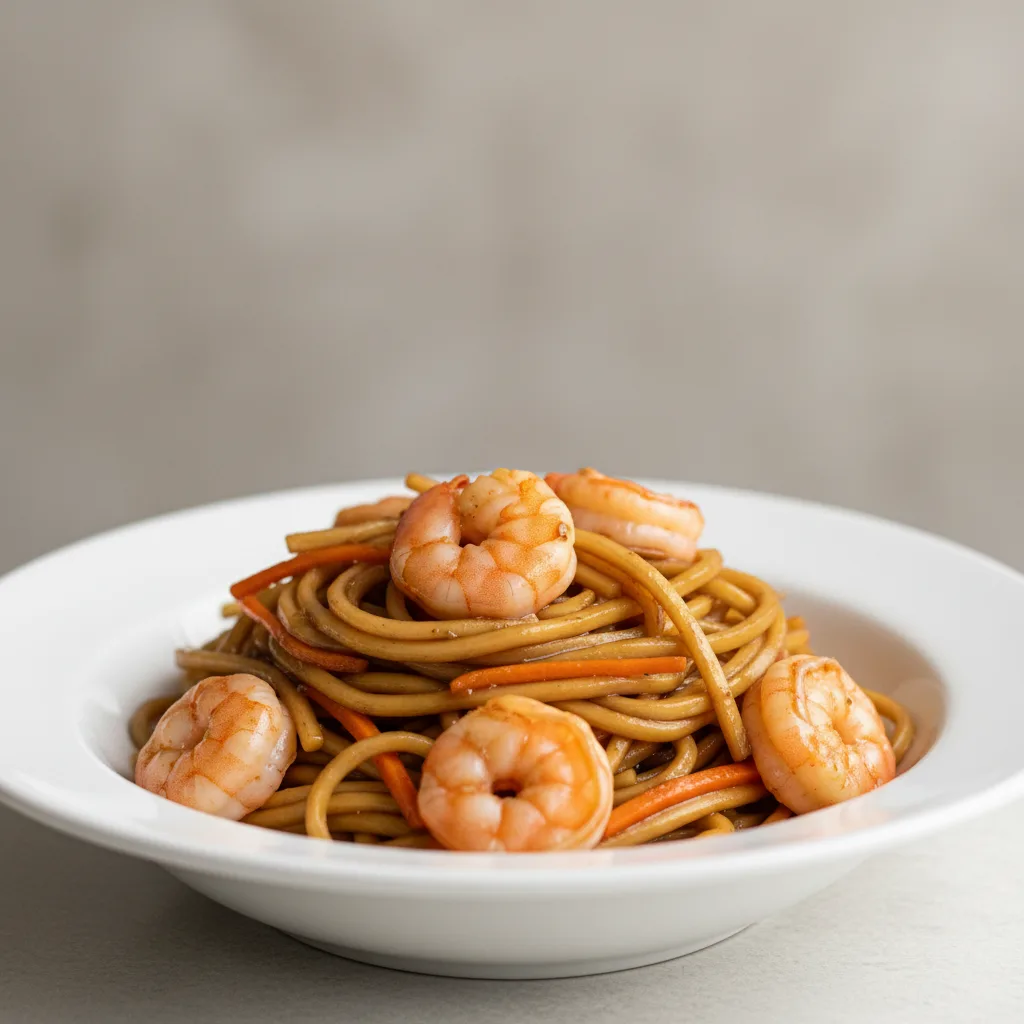 Shrimp Lo Mein Dinner
