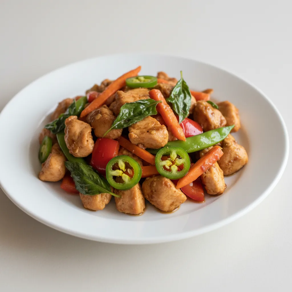 Basil Chicken Dinner