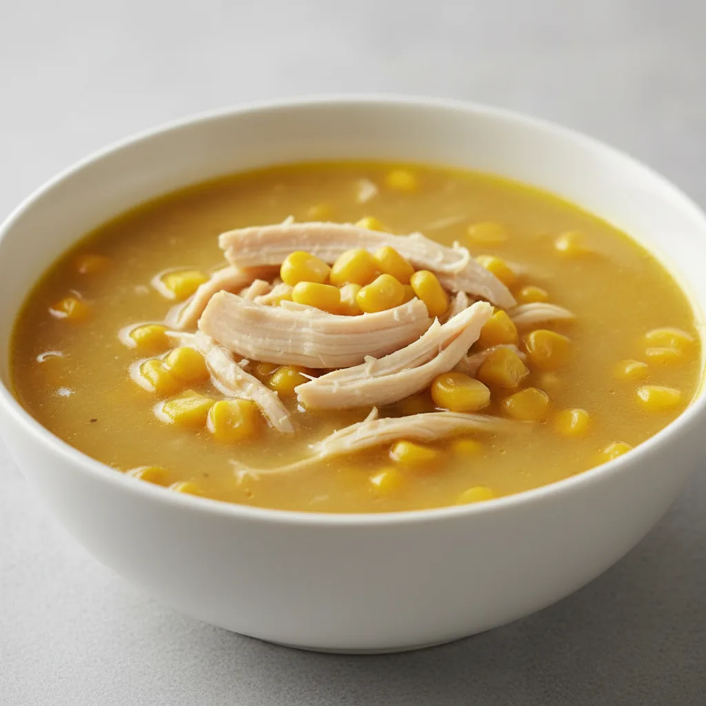 Chicken Corn Soup Dinner