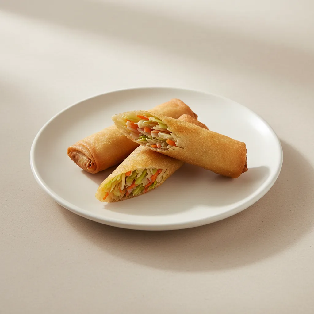 Crispy Vegetable Spring Roll (2 Pieces)