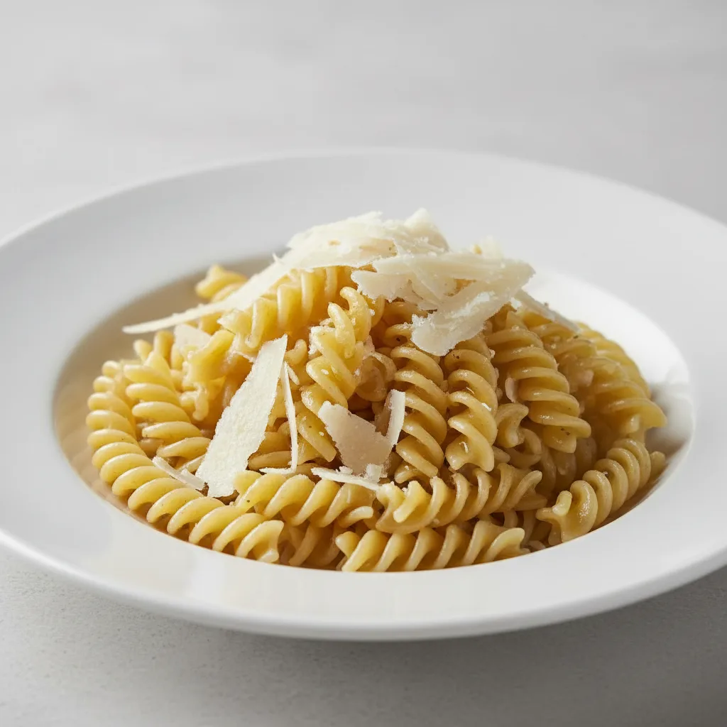 Kid's Olive Oil and Parmigiano Pasta