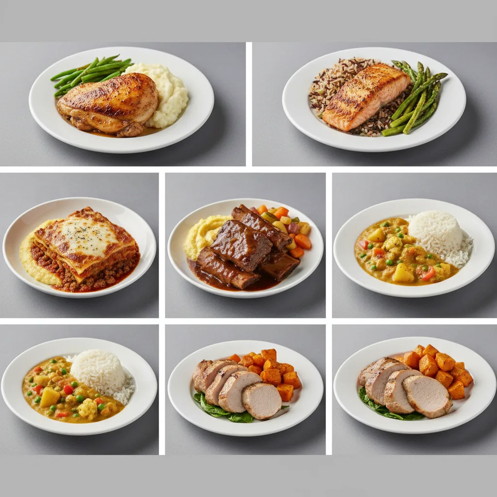 Individual Hot Entree Meals Individual Hot Entree Meals