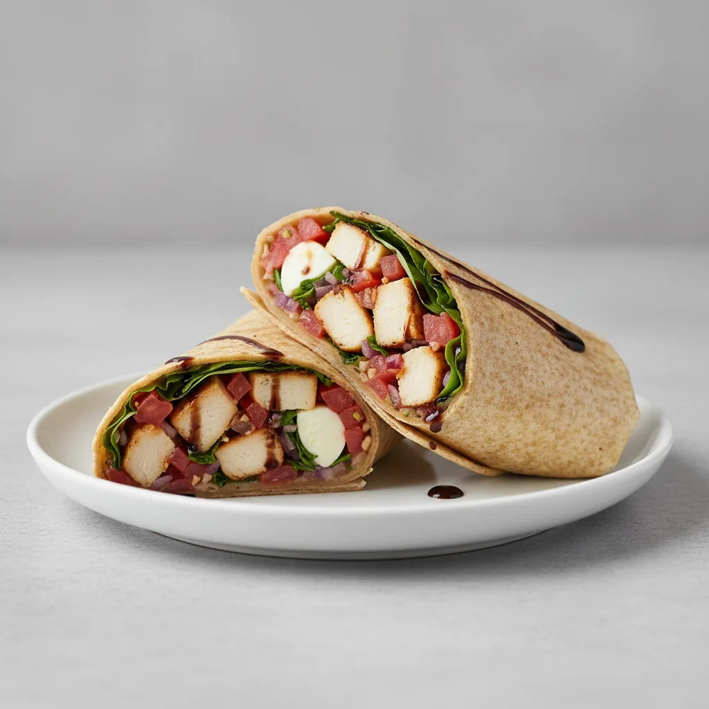 Chicken and Bruschetta Bliss Wrap Chicken and Bruschetta Bliss Wrap