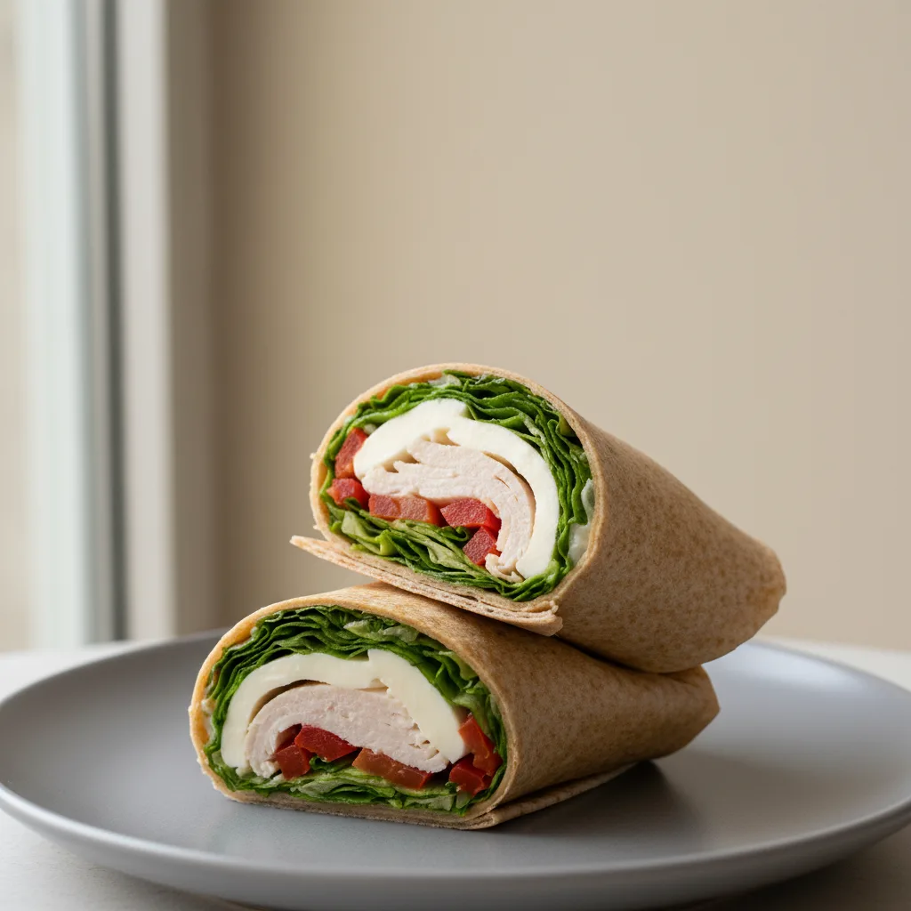 Smackin' Turkey Wrap Smackin' Turkey Wrap