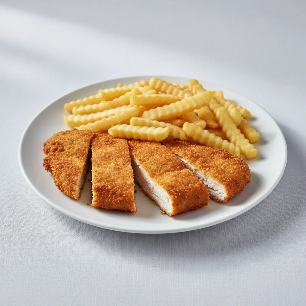 Kid's Milanesa and Fries Kid's Milanesa and Fries