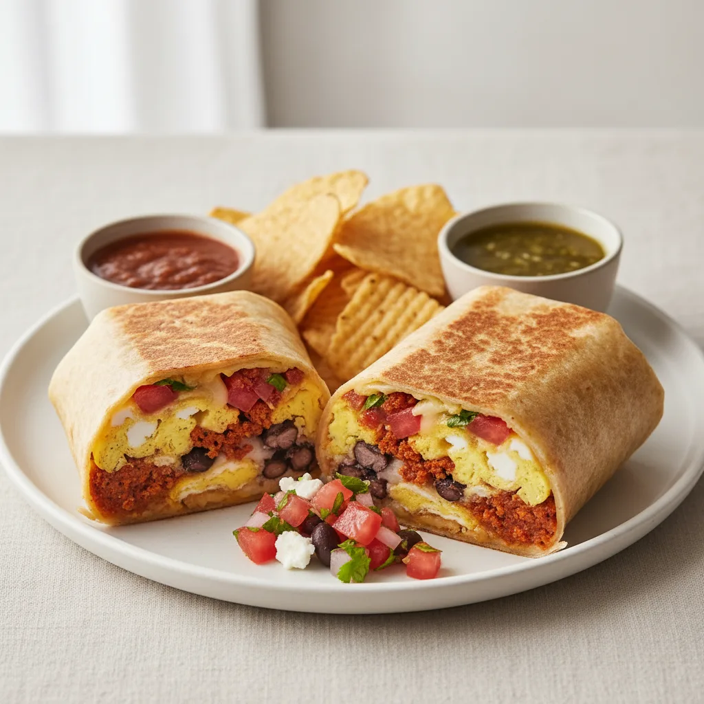 Chorizo Breakfast Burrito Chorizo Breakfast Burrito