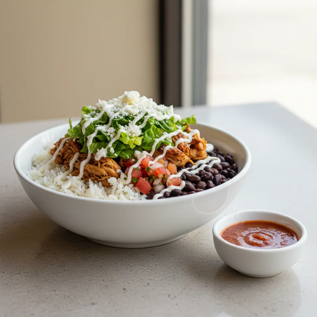 Shredded Chicken Build Your Own Bowl Shredded Chicken Build Your Own Bowl