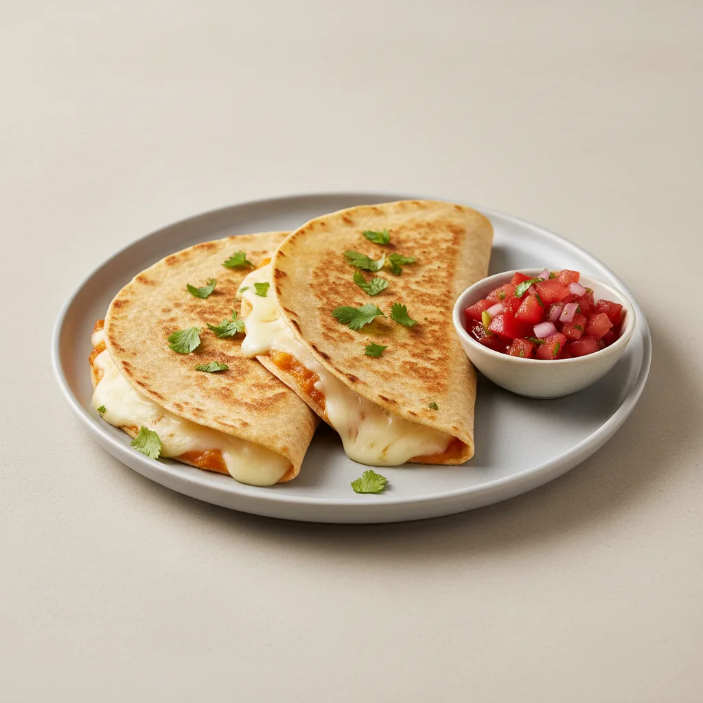 Two Medium Quesadillas Two Medium Quesadillas