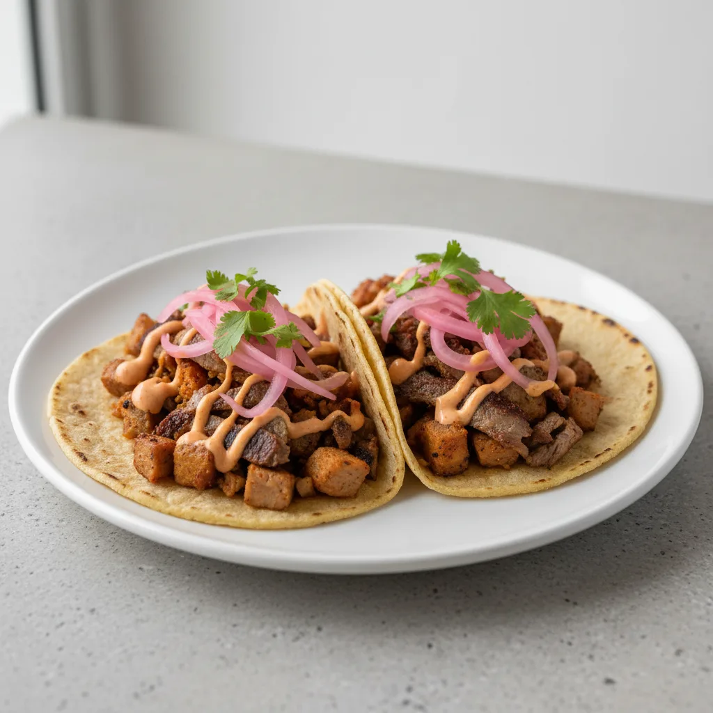 Tacos a la Campechana (2 Pieces) Tacos a la Campechana (2 Pieces)