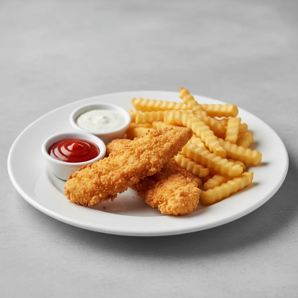 Chicken Tenders and Fries (2 Pieces)