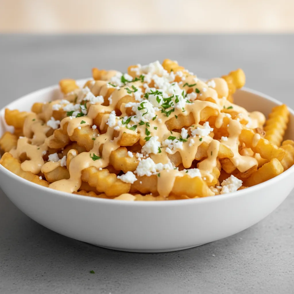 Greek Fries Large