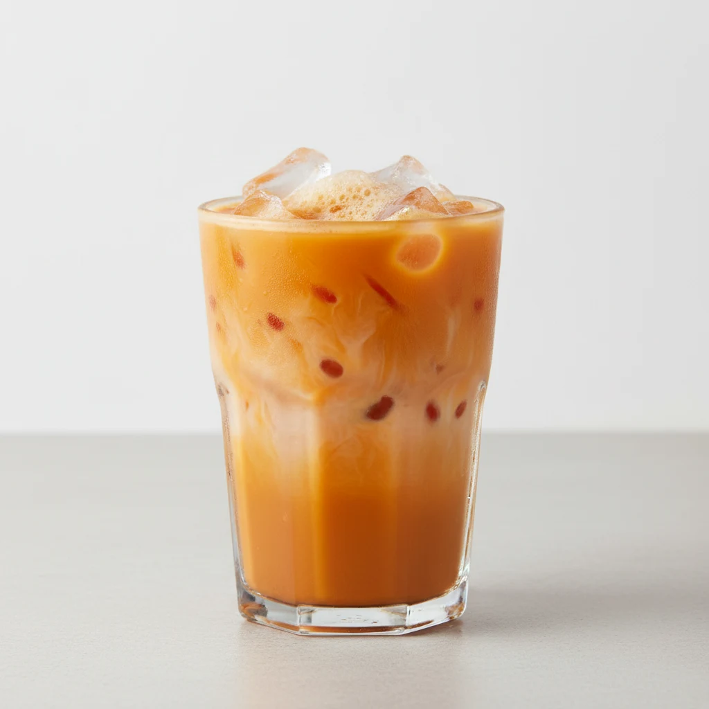 Thai Iced Tea with Ice Thai Iced Tea with Ice