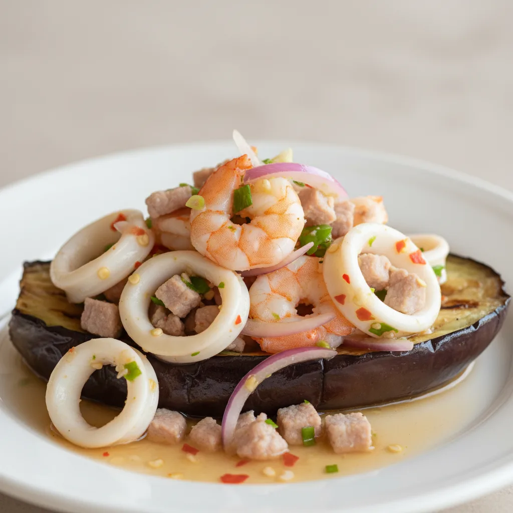 Grilled Eggplant Salad Grilled Eggplant Salad