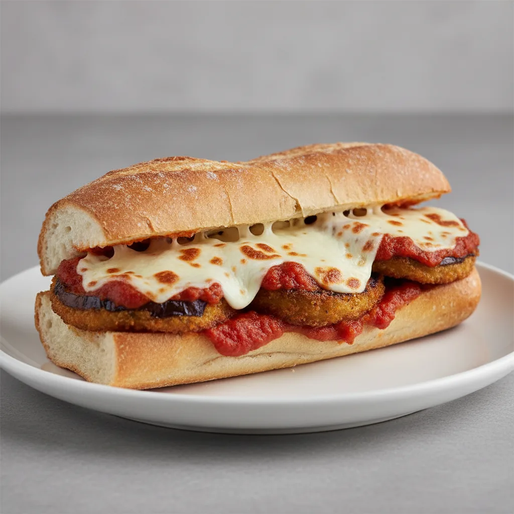 Eggplant Parmigiana Sub