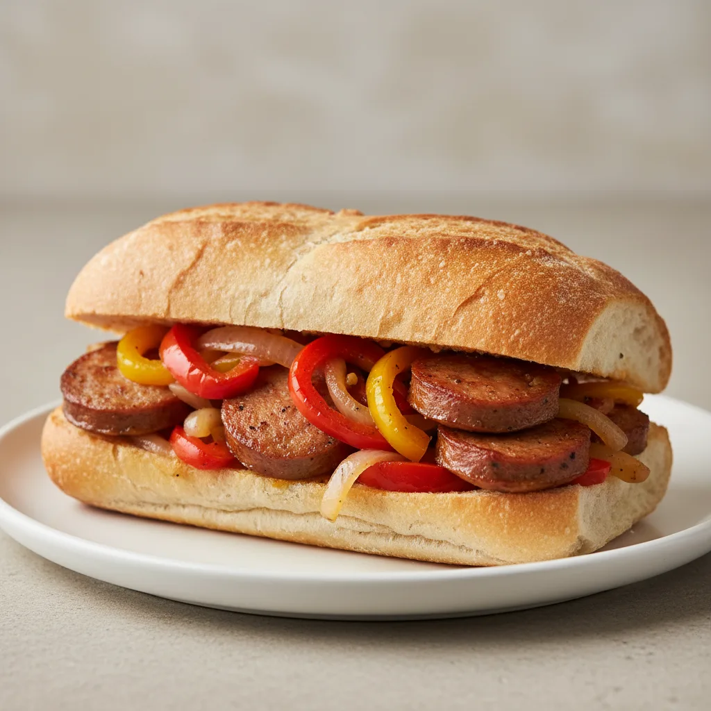 Sausage, Pepper, and Onions