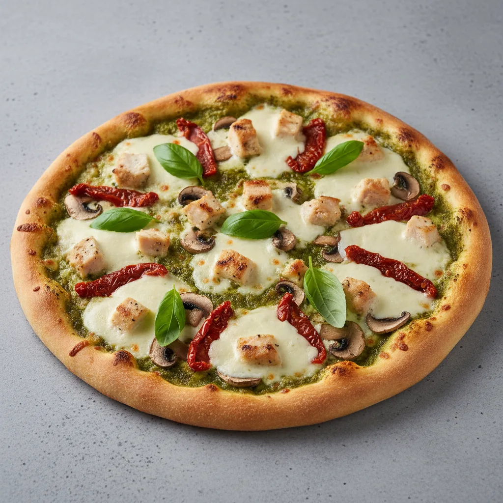Pesto Chicken Pizza