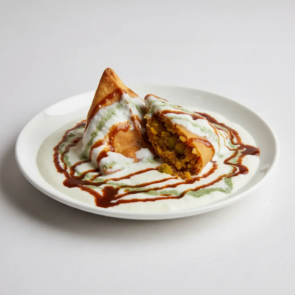 Samosa Chaat Samosa Chaat
