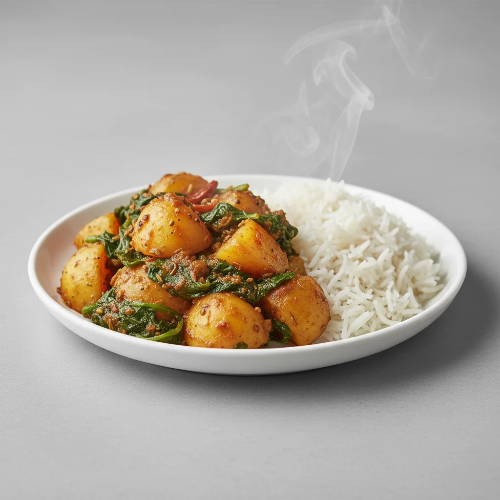 Alu Saag (Vegan) Alu Saag (Vegan)