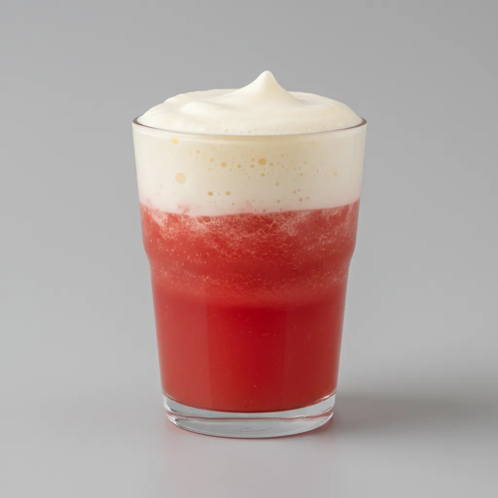 Watermelon Cheese Foam Watermelon Cheese Foam