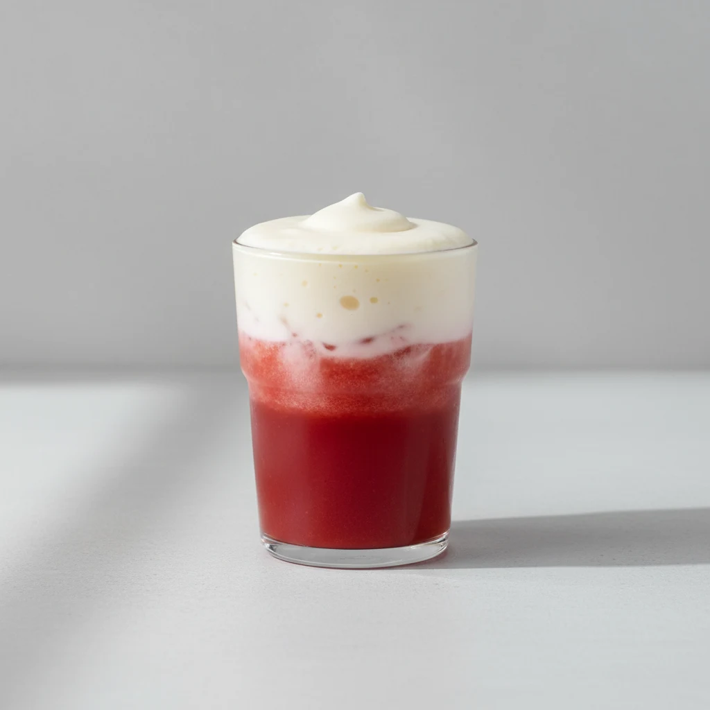 Strawberry Cheese Foam Strawberry Cheese Foam