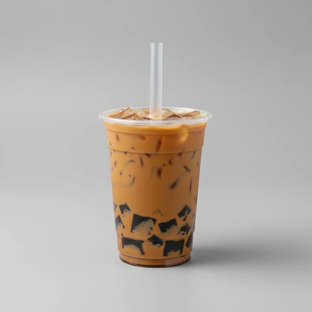 Grass Jelly Roasted Milk Tea Grass Jelly Roasted Milk Tea