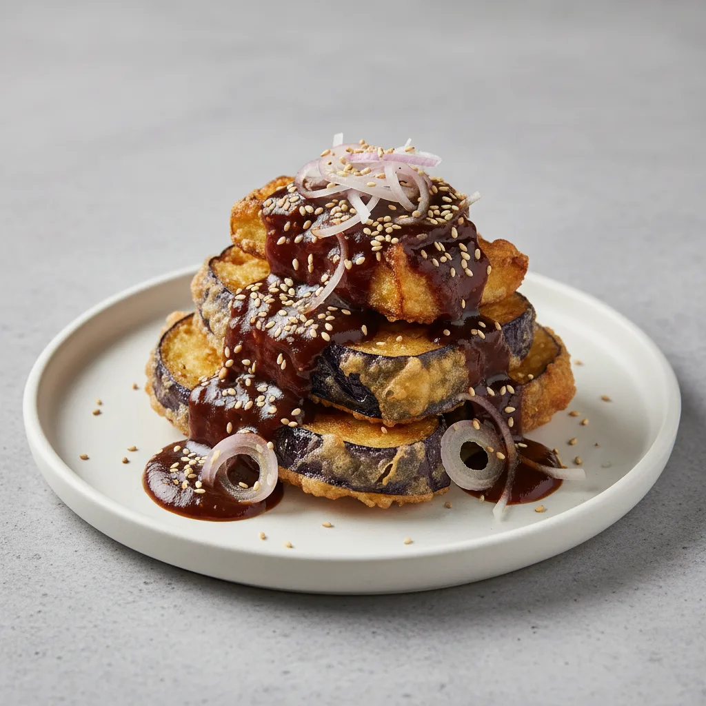Deep-Fried Eggplant Deep-Fried Eggplant