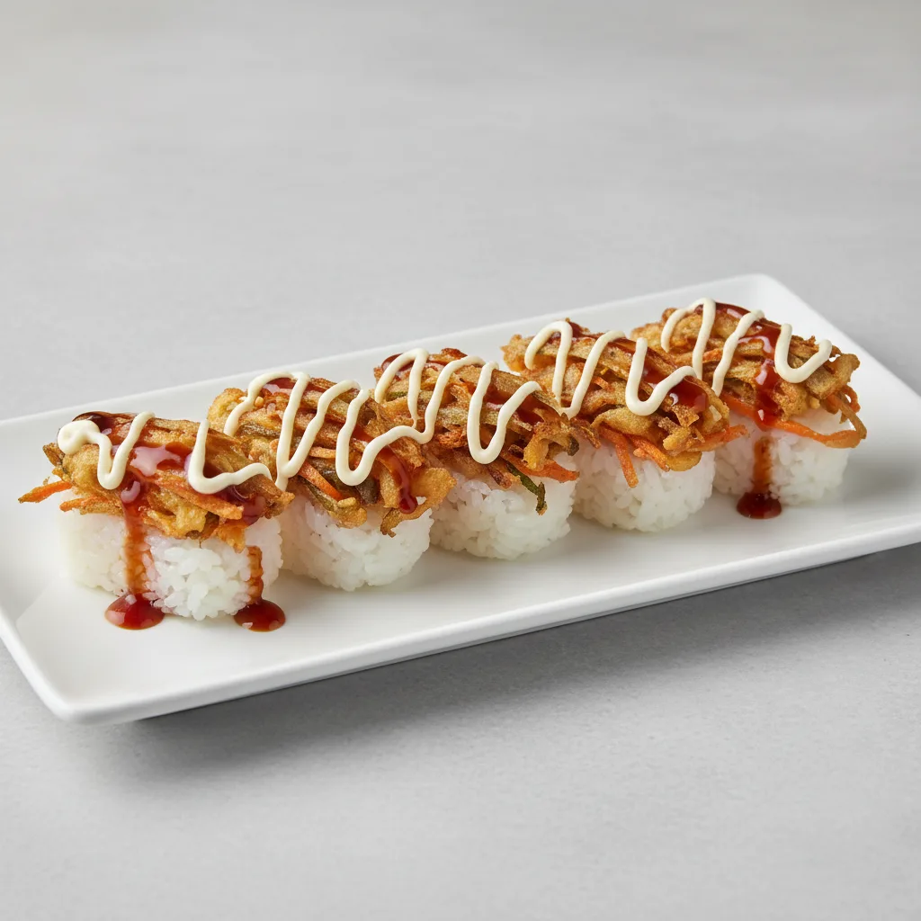 Kakiage Nigiri (5 Pieces) Kakiage Nigiri (5 Pieces)